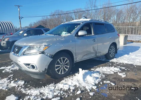 2014 Nissan Pathfinder Sv from USA, damaged, VIN 5N1AR2MM6EC718091